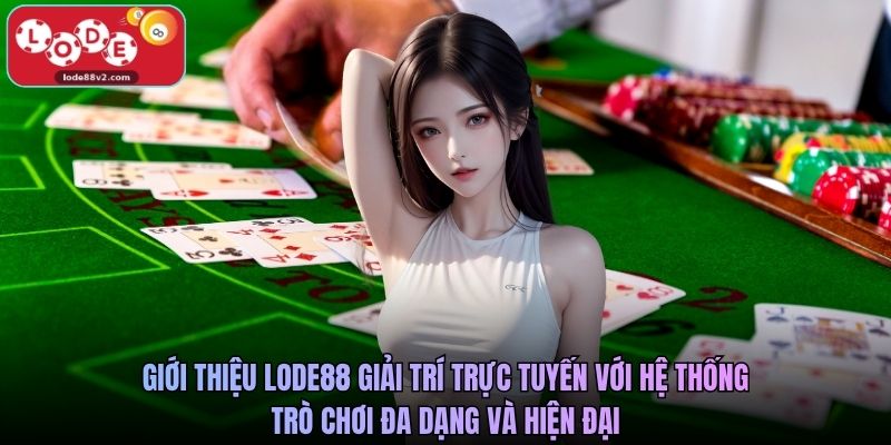 Giới thiệu Lode88 giải trí trực tuyến với hệ thống trò chơi đa dạng và hiện đại